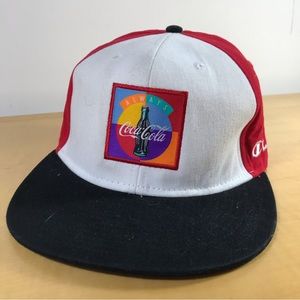 Champion Coca-cola SnapBack Hat Adult Red